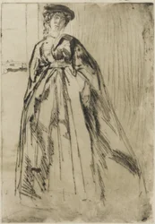 Finette, 1859 (Radierung auf Papier)